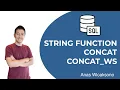 29 SQL STRING FUNCTION CONCAT CONCATWS