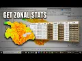 Zonal Statistics as Table in ArcGIS Step-by-step Tutorial