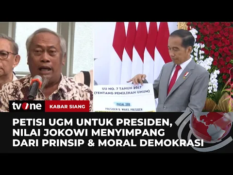 Civitas Akademika UGM Kecewa dengan Presiden Jokowi