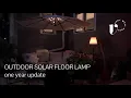 Review Gewiny Outdoor Floor Lamp Solar Outdoor Lamp for Patio