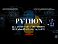 PYTHON Conditional Statements Programs Part 2 Use if if-else if-elif-else Nested-if