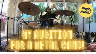 Download MY AUDITION FOR A METAL BAND! - (Double Pedal Footage). MP3