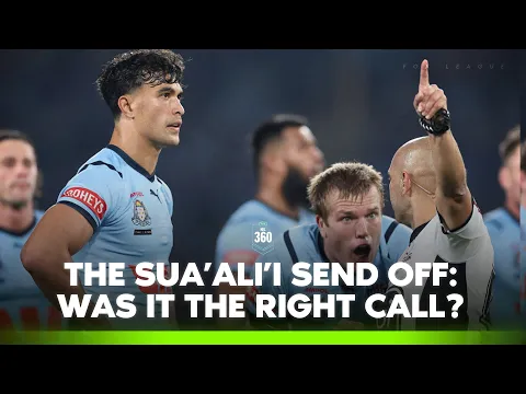 Download MP3 Fastest send off in Origin history...Why Sua'ali'i had to go, and how it shook Origin One! | NRL 360