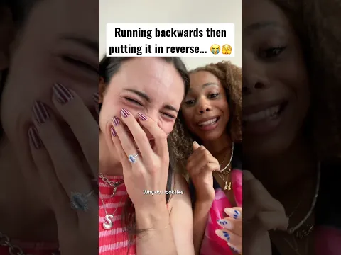 WHY do we LOOK LIKE THAT?!? 😭😰 Who did better?? 👀 #besties #funny #running #couplechallenge