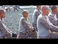 Lima Company Recruit performs MCMAP test