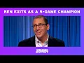 It s Nice to be Ben Winners Circle Jeopardy