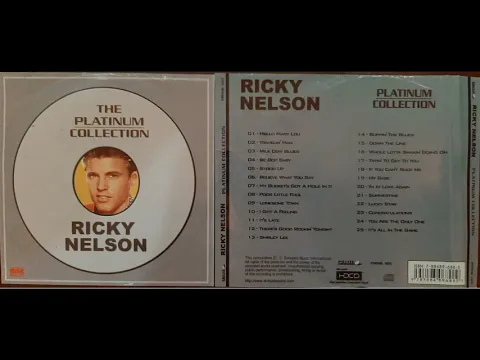 Download MP3 RICKY NELSON - The Platinum Collection (BEST ALBUM)