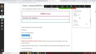 Java Object Oriented Design - Printing an Invoice part 1 of 3