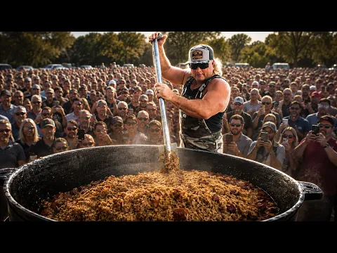 WE COOKED JAMBALAYA FOR 1,000 PEOPLE!