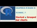 Graphics in Basic R Tutorial - 7 Stacked Grouped bar charts