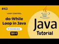 Java Do-While Loop Syntax Flow Chart and Simple Programs in Hindi By Saurabh Kale