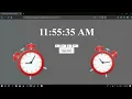 Simple alarm clock using javascript for beginners