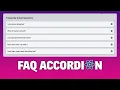 Let s Build a FAQ Accordion with React Framer Motion and Tailwind