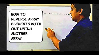 Program-reverse an array in c Programming in C