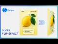 Swiper JS Slider with Flip Effect 3D Transitions Autoplay Responsive Layout