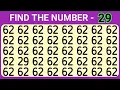 Download Lagu Find The Odd Number | Spot The Optical Illusion | Alag Number Ko Dhundo | Observation Skills - #112