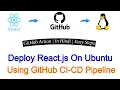 Deploy React App to AWS EC2 using GitHub Actions In Hindi