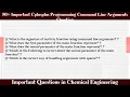 MCQ Questions Cplusplus Programming Command Line Arguments with Answers