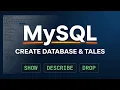 MySQL Tutorial for Beginners Create Database Tables