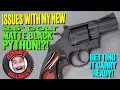 Issues with the 2 5 Matte Colt Python Making It Carry Ready