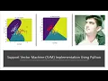 19 Support Vector Machine SVM Implementation Using Python