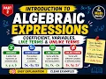 Introduction to Algebraic Expressions Coefficient Variable Like Terms Unlike Terms Quick Revisi