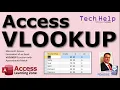 Microsoft Access Equivalent of an Excel VLOOKUP Function with Approximate Match using DLookup DMax