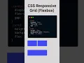 Creating a Responsive CSS Grid Flexbox