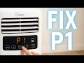 How To FIX Midea Portable Air Conditioner Error Code P1