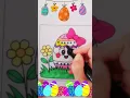 Coloring a Cute Easter Egg Relaxing Easter Art