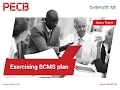 Exercising BCMS plan