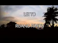 Download Lagu Letto - Ruang Rindu | ( Lirik )