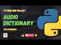 Dictionary Python Mini Project Beginner Level Jr Eternal