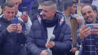 دحية اهداء لفوز المغرب      اسود الاطلس     تيسير ابو سويرح و هاني ابو كريشان دندنها