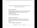 NIMS ICS 100 Exam Questions and Verified Answers1