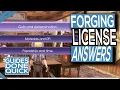 Rune Factory 5 Forging Exam License Answers