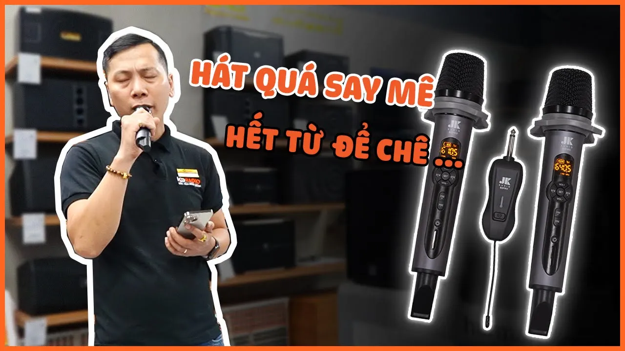 Micro JKaudio B2 Pro // Dòng Micro Tích Hợp Echo Sử Dụng Cho Loa Bluetooth Hát Cực Hay