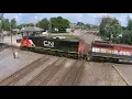 Busy Railfanning afternoon at West Chicago