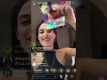 coucou chloe - gucci (IG LIVE, 8.18)