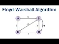 The Floyd-Warshall Algorithm Step-by-Step Example
