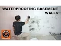 Waterproofing Basement Walls with DRYLOK Paint -