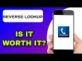 REVERSE LOOKUP APP REVIEW - WORTH IT EXPLAINED