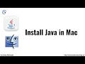 Download and Install Java in Mac Machine Java Tutorial For Beginners Install JDK in Mac