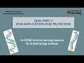 DNA Part 2 DNA replication and how errors can become mutations