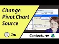 Change Excel Pivot Chart Data Source