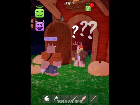 Trick Or Treat Full Costume To No Costume #99nightintheforest #99nights #roblox