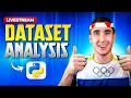 Real-World Data Analysis Visualization with Python Olympics Dataset Analysis