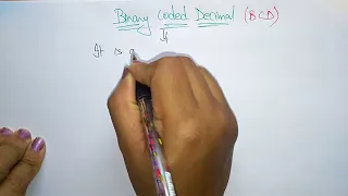 Binary coded Decimal BCD COA Lec-01 Bhanu Priya