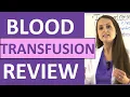 Blood Transfusion Procedure Nursing Reaction Types Complications NCLEX