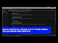Build Financial Models in Python using Datastream Web Service